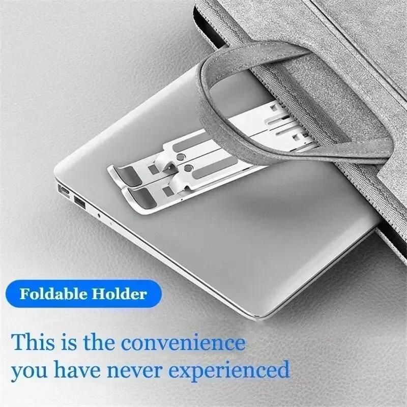 Laptop Stand Portable Foldable ABS Tablet Computer for Macbook Apple Air Pro Lenovo Bracket Universal Pad PC Holder