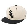 New Era 59FIFTY MLB CWS Size 7 5950 OATMEAL CHIWHI OAT NER36C1460 Two-Tone Oatmeal/Black Cap, 1/2, BDNM, 14388840,