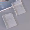 M5 Transparent Twill Loose-Leaf Binder Diary with Removable Five-Hole Strap