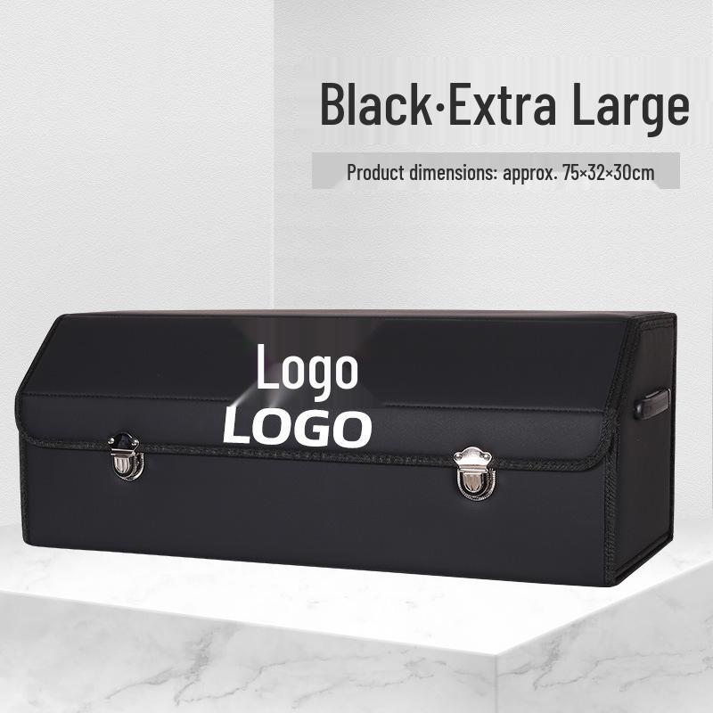 Multi-functional Leather Car Trunk Organizer and Storage Box