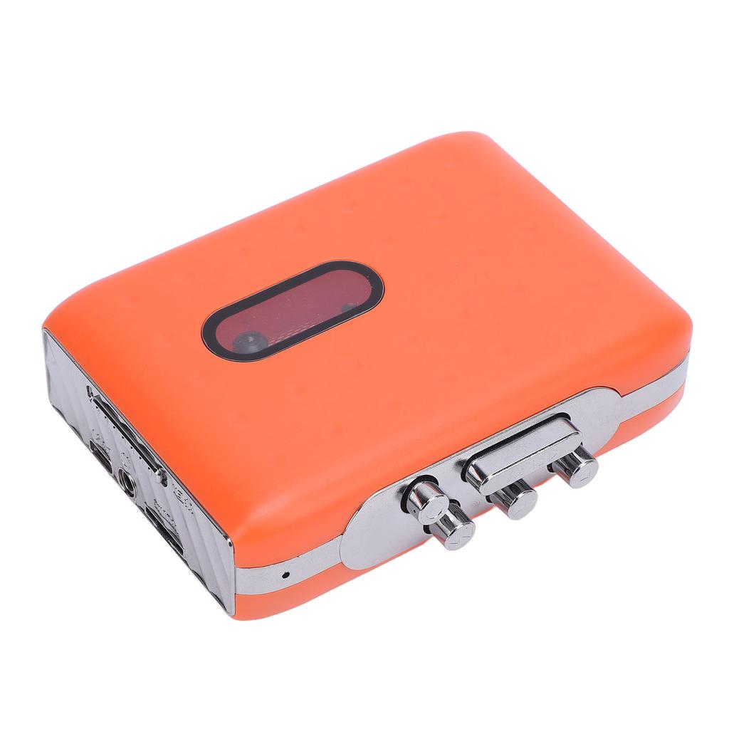 Cassette Player Tape Recorder Portable USB C Cassette To MP3 Digital Converter with Built In Microphone and Headphone