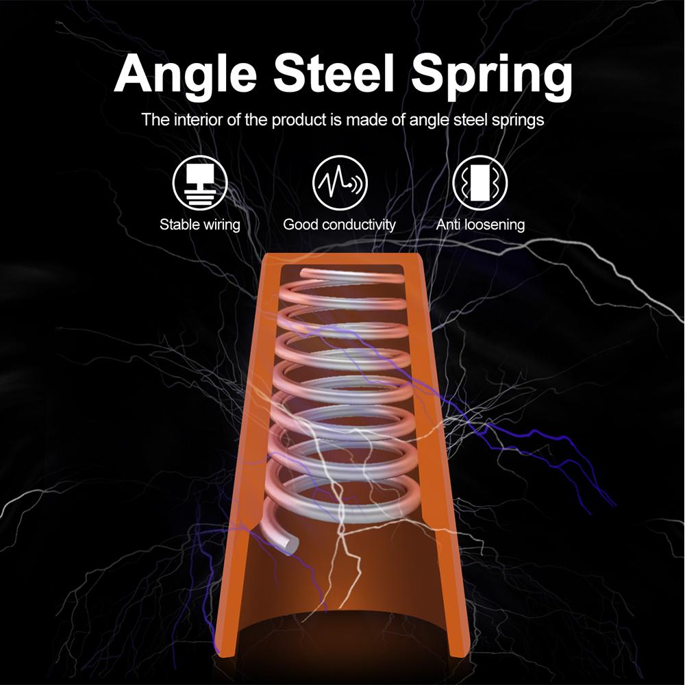 50PCS Colorful Electrical Insulated Crimp Twist Terminal Quick Wire Connector Nut Spring End Cap Connection