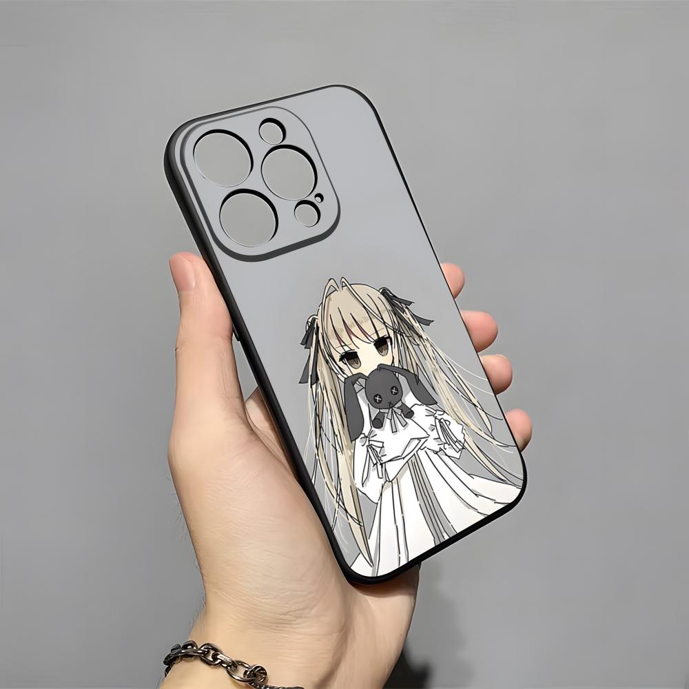 Y-Yosuga No Sora Phone Case For IPhone 17 Pro Max 16 15 14 Pro Max 13 11 X Xs Xr 8 7Plus Silicone Cover