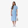 Lacoste Women's Belted Short-Sleeve Shirt Dress EF306E-56GAEY