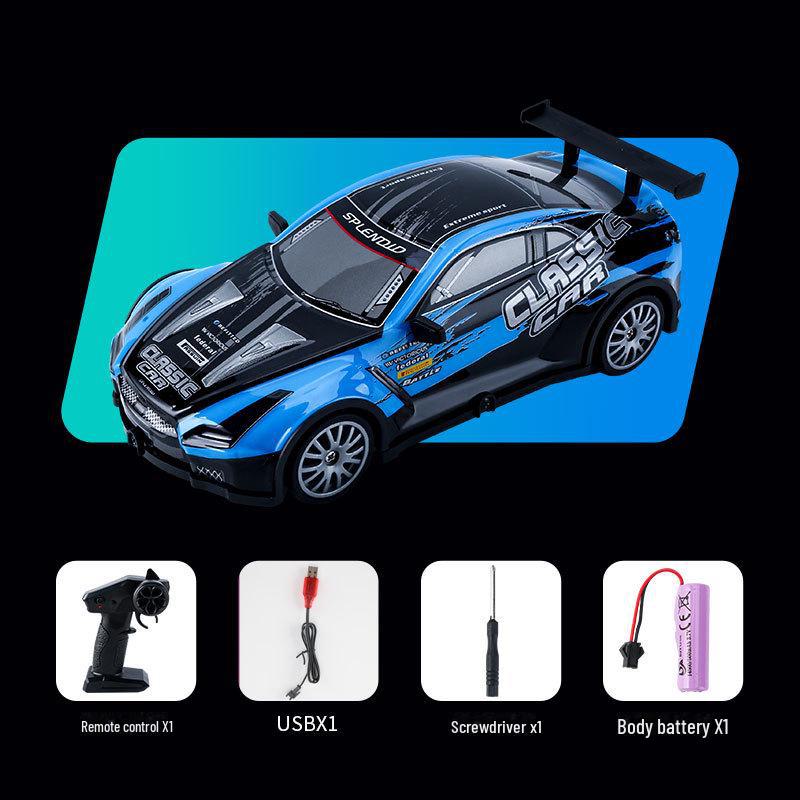 AE86 1:24 High-Speed Drift RC Car - Four-Wheel Drive Model Toy for Kids