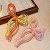 New Ribbon Bow Hair Claw Clips Women Shark Jelly Clear Hairclip Girl Hairpin Crab Barrette Clamp Hair Accessories