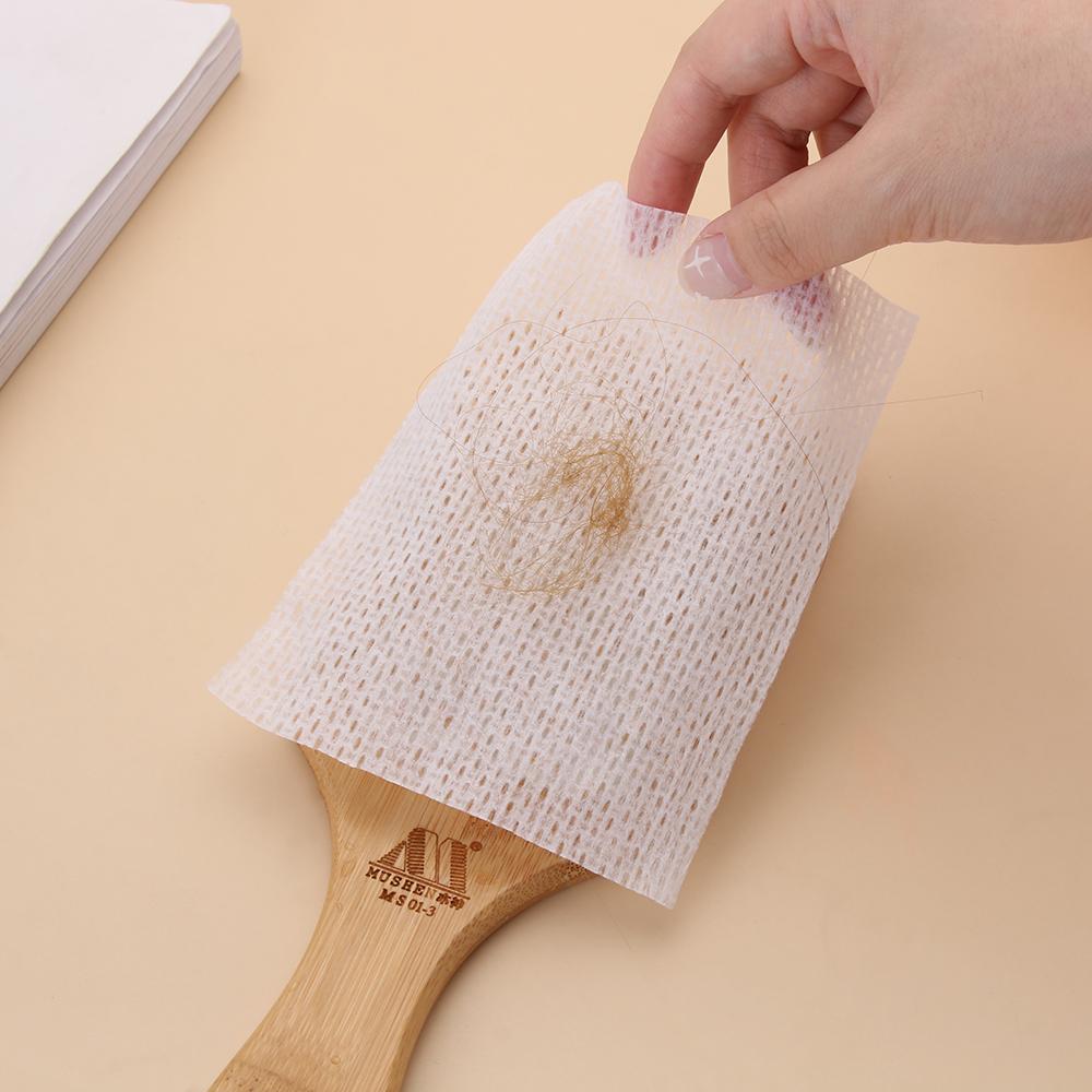 50PCS NEW Easy To Clean Cloth Hair Brush Net Pet Comb Cleaning Comb Cleaning Tablets