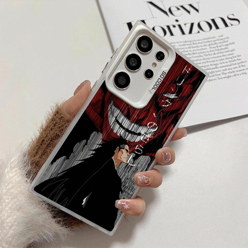 Bleach Zaraki Kenpachi Weiche Handyhülle für Samsung Galaxy S24 S25 FE S26 Edge S23 Ultra S22 Plus S21 + Stoßfeste Hülle Rückseite Sie