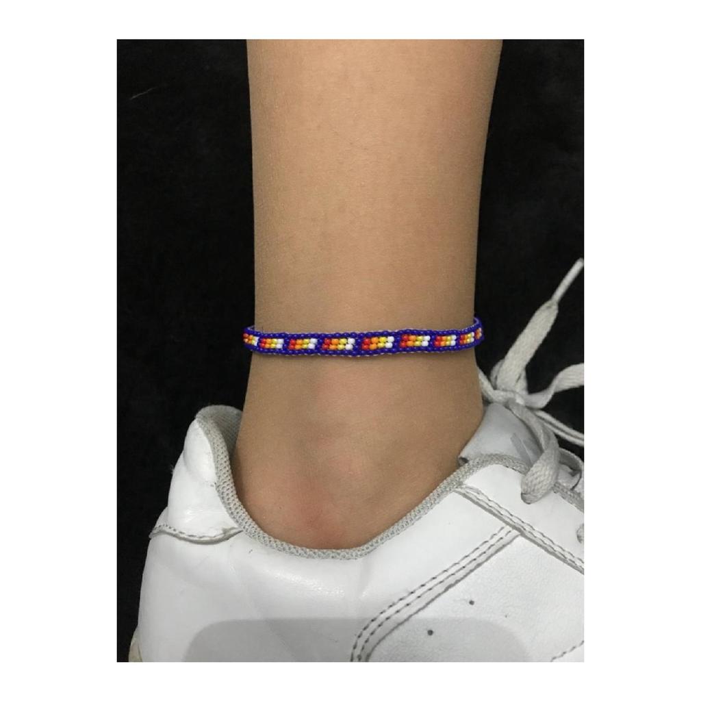 Abstrakte Goldsummenperlen