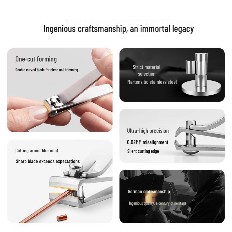ZWILLING Stainless Steel Anti-Splash Nail Clippers