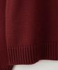 Sseomweeobeoteo Casual Wave Logo Knit - Burgundy