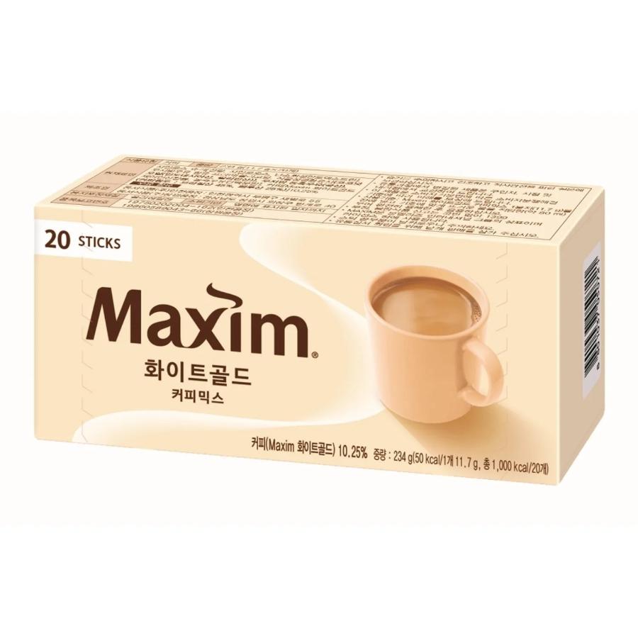 Dongsuh Maxim White Gold Coffee Mix 11.7g*20ea*3box Mix 11.7g*20ea*3box