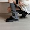 1 Pair Leg Warmer New Japanese Knit Socks Calf Gaiters Heap Heap Socks Cute Lolita Socks Sweet Girl Knitted Foot Cover