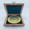 Antiker Schiffs-Messingkompass HMS Endeavour Juni 1764-1778 mit Holzkiste