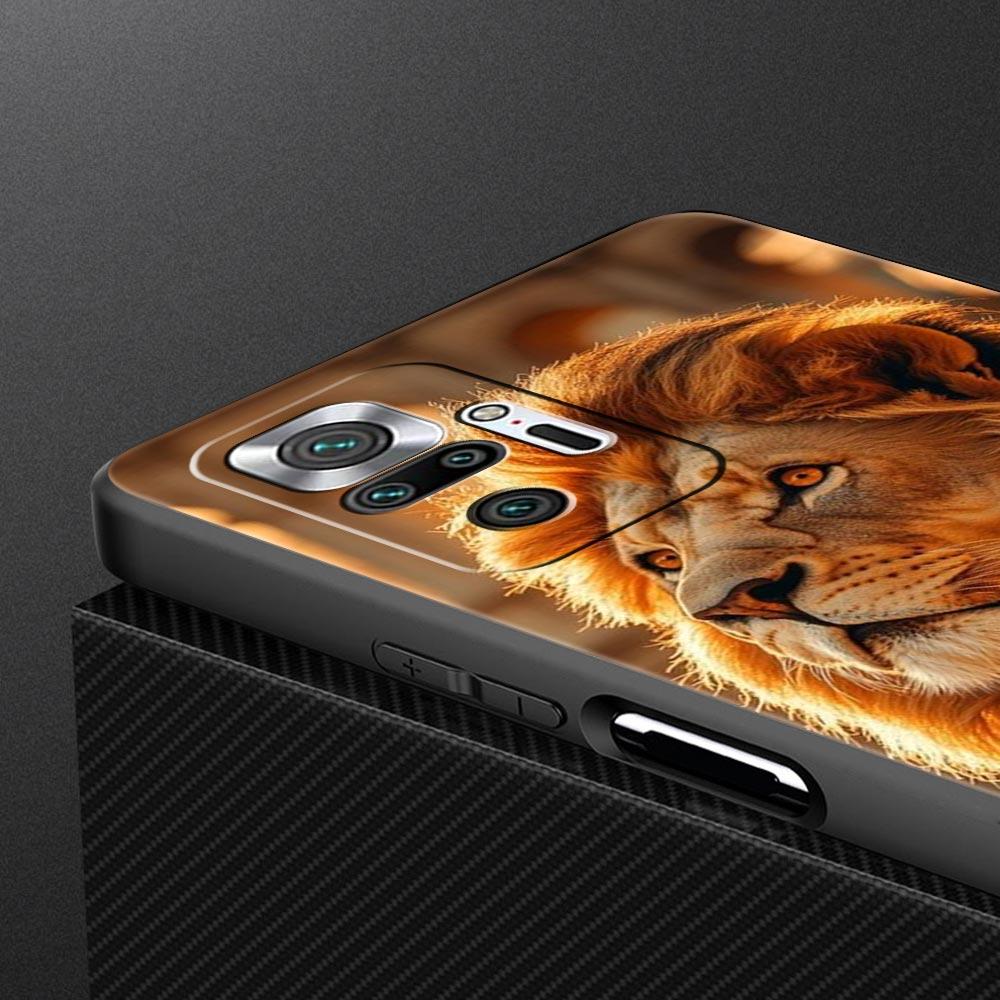 Tigre Wolf Lion Animal Phone Case For Xiaomi Redmi Note 14 13 12 5G 9S 9 10 11 Pro Plus 9T 14C 13C 12C 10C 9C 9A Soft Cover
