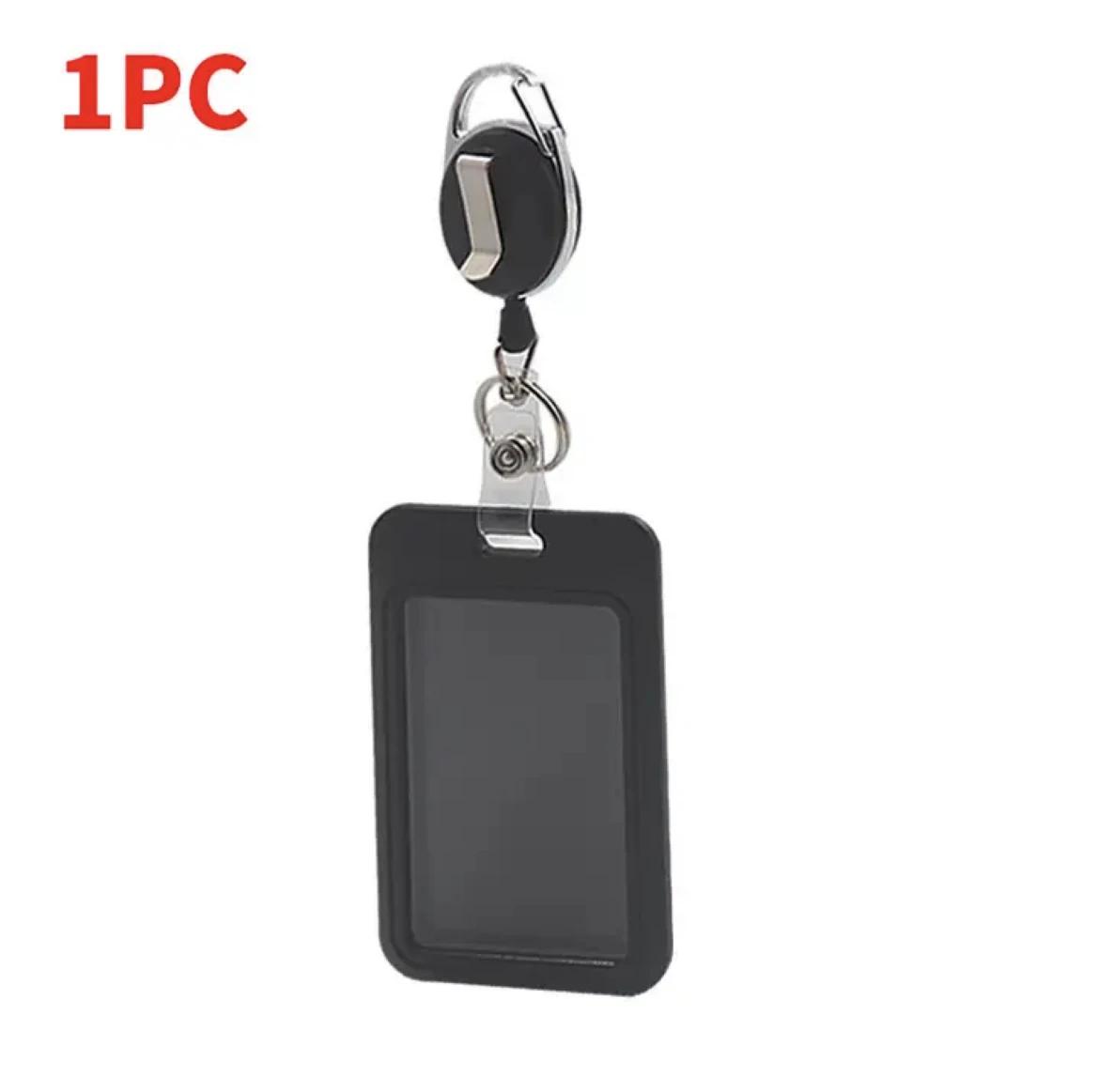 

Набор карточек разрешения на работу - Выдвижной шнурок для ношения на шее, Набор карточек для документов - Бейдж для груди, Жесткий защитный набор для контроля доступа