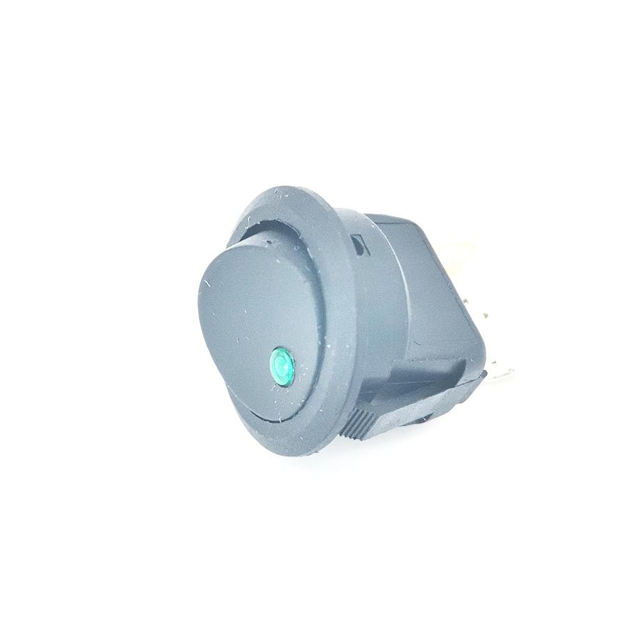 1x 3Pin Car Auto 12V Led Dot Light Boat Round Rocker Toggle Switch Sales ON/OFF