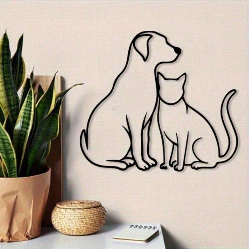 Dekoracja ścienna z żelaza Panel artystyczny metalowy