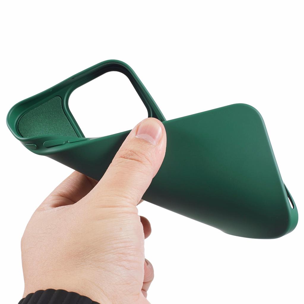 For iPhone 16 Pro Max TPU Case Shockproof Soft TPU Fiber Lining Phone Cover