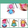 Lovely Double-sided Christmas Pop It Sensory Fidget Toy For Stress Relief And Fun