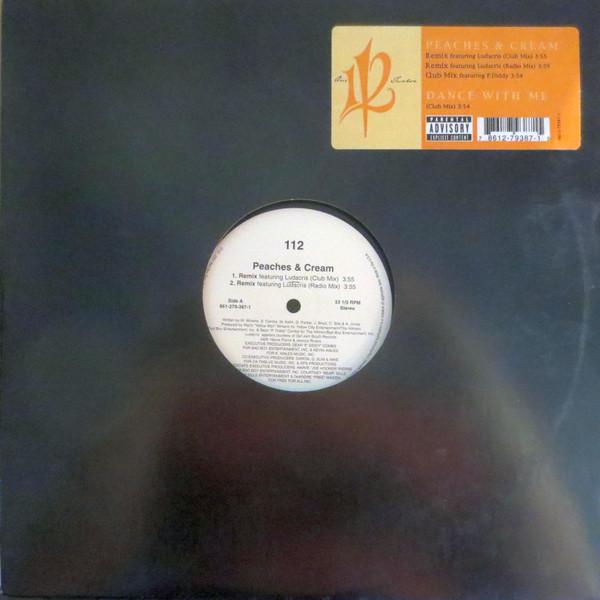 

12inch Record 112 Peaches Cream 8612793871 Bad Boy Enterta 2001 US Rap HipHopRB Used