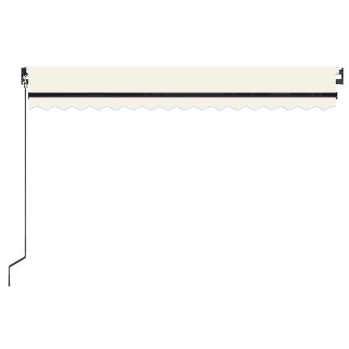 Exclusive House - Manual Retractable Awning 450x350 Cm Cream
