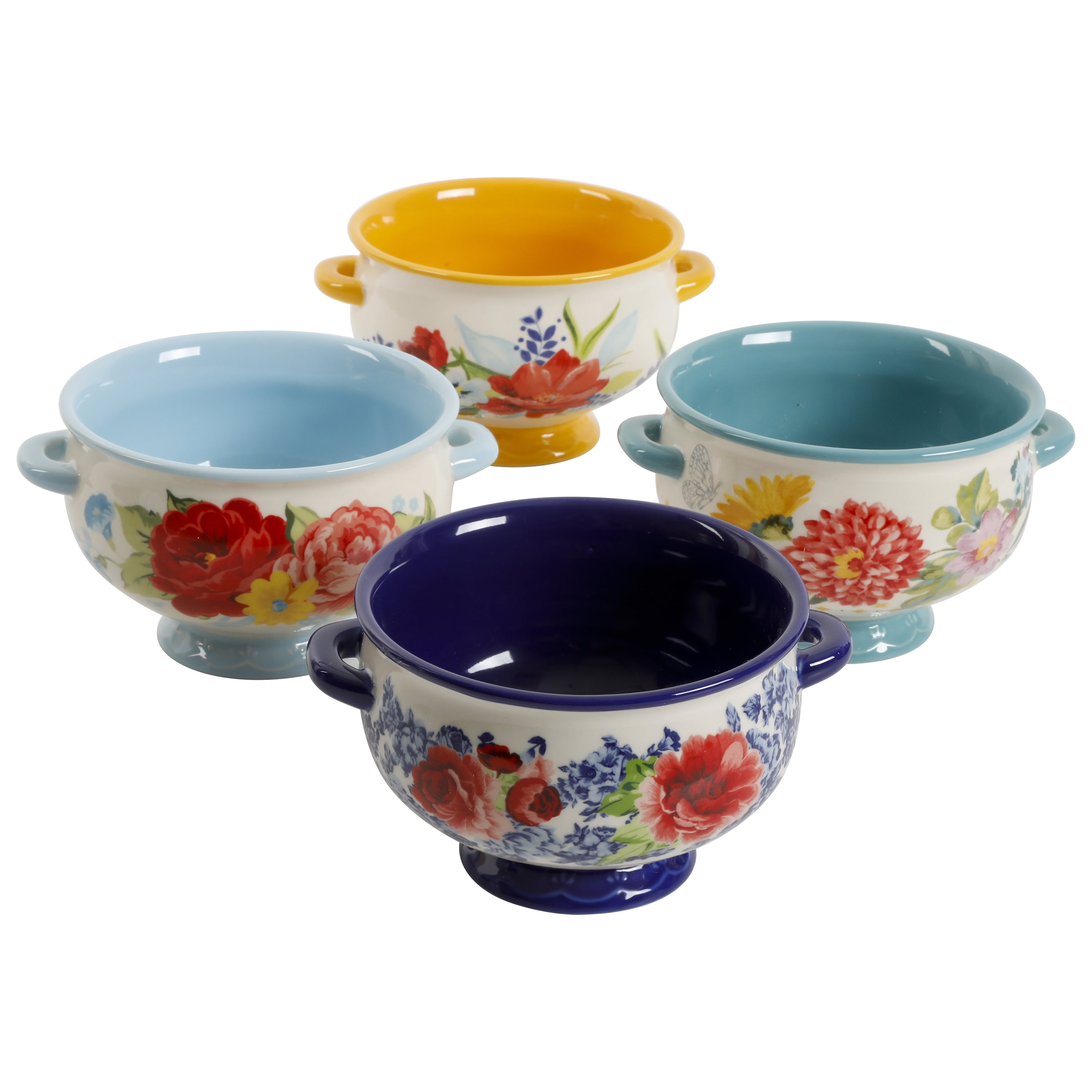 

20-Ounce Soup Bowls, 4-Pack,Made of durable stoneware United States