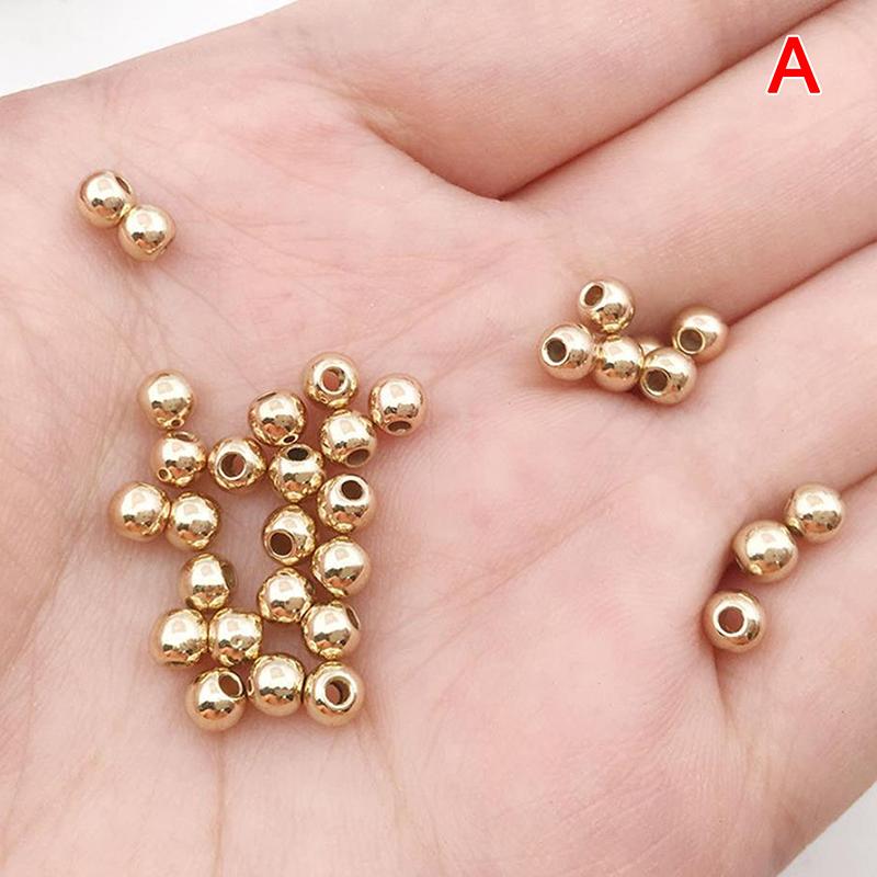 

100 шт. бусины Ccb оптом свободные разделительные бусины Diy фурнитура для браслетов изготовление ювелирных изделий as the picture