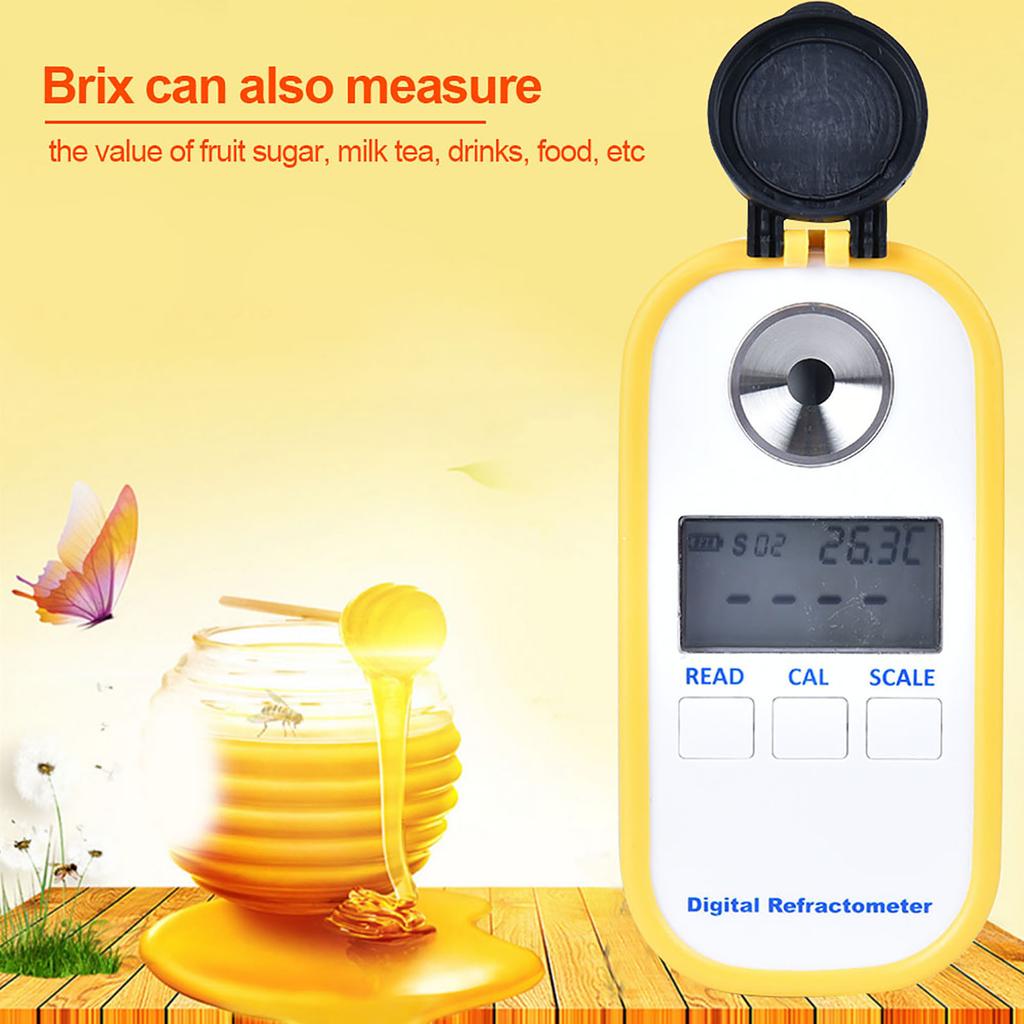 DR701 Digital Display Coffee Concentration Meter Sugar Tester Brix   TDS Measuring Tool