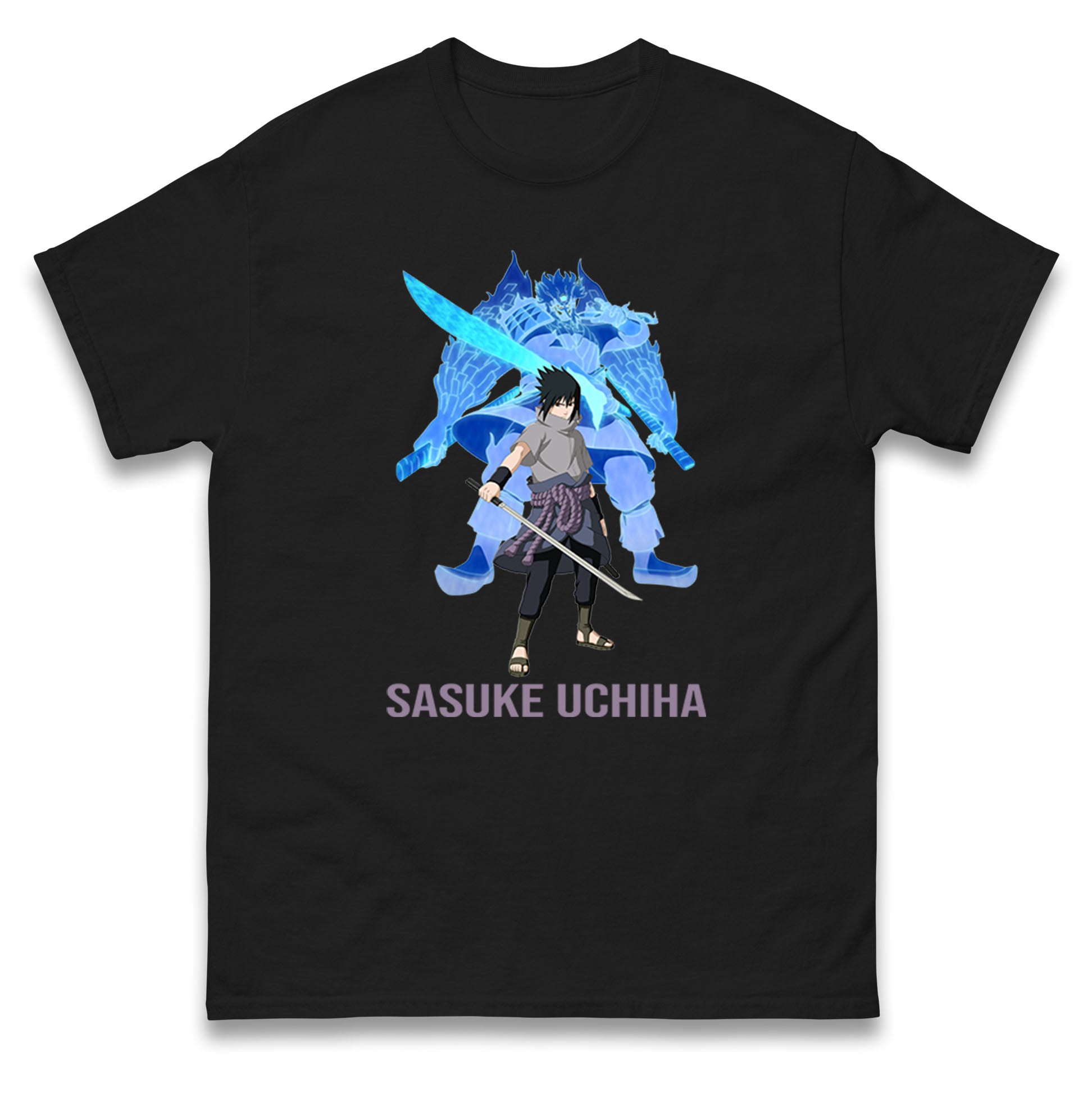 Susano o De Madara & Sasuke Uchiha Mens T Shirt Womens Tops Tees Naruto Shippuden Top 3XL