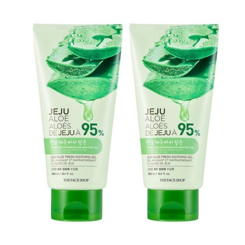 The Face Shop Fresh Jeju Aloe Soothing Gel 300ml/600ml