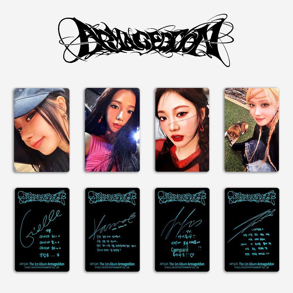 Aespa's 1st Full Album Armageddon Pop-up: Yujin Special Random Card POB