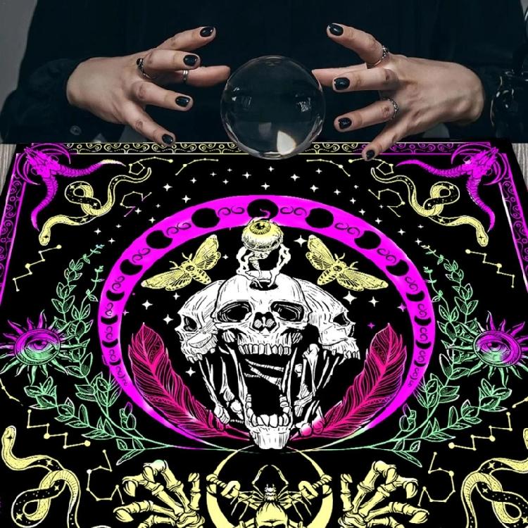 Square Shape Pendulum Mat Altar Tablecloth Board Game Card Pad Rune Table Cloth