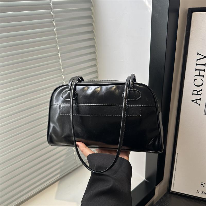 

Сумка-боулинг в стиле ретро для подмышек Niche Design на весну и лето, универсальный темперамент, одноплечевая женская сумка