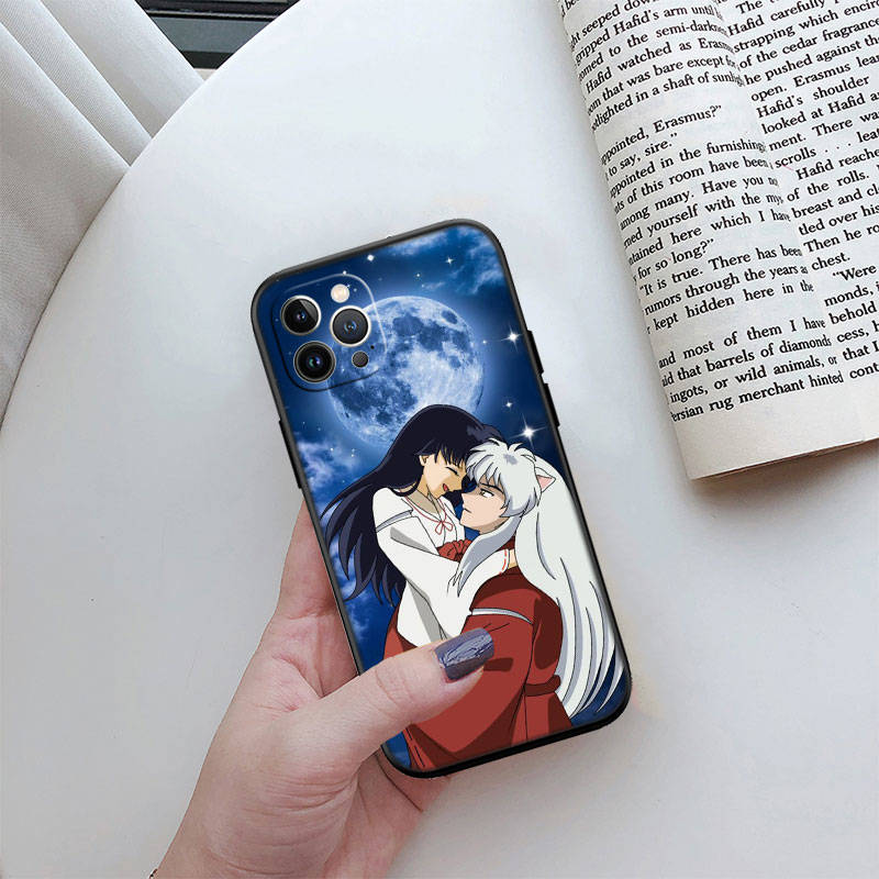 

JO31 Inuyasha Phone Case for Samsung Note 20 10 S25 Plus Ultra Lite A51 A52 A53 A71 A72 A73 A82 M20 M30 M21 M31 M51 A11 A70 A56 A26 A36 Samsung A36 5G коричнево-жовтий
