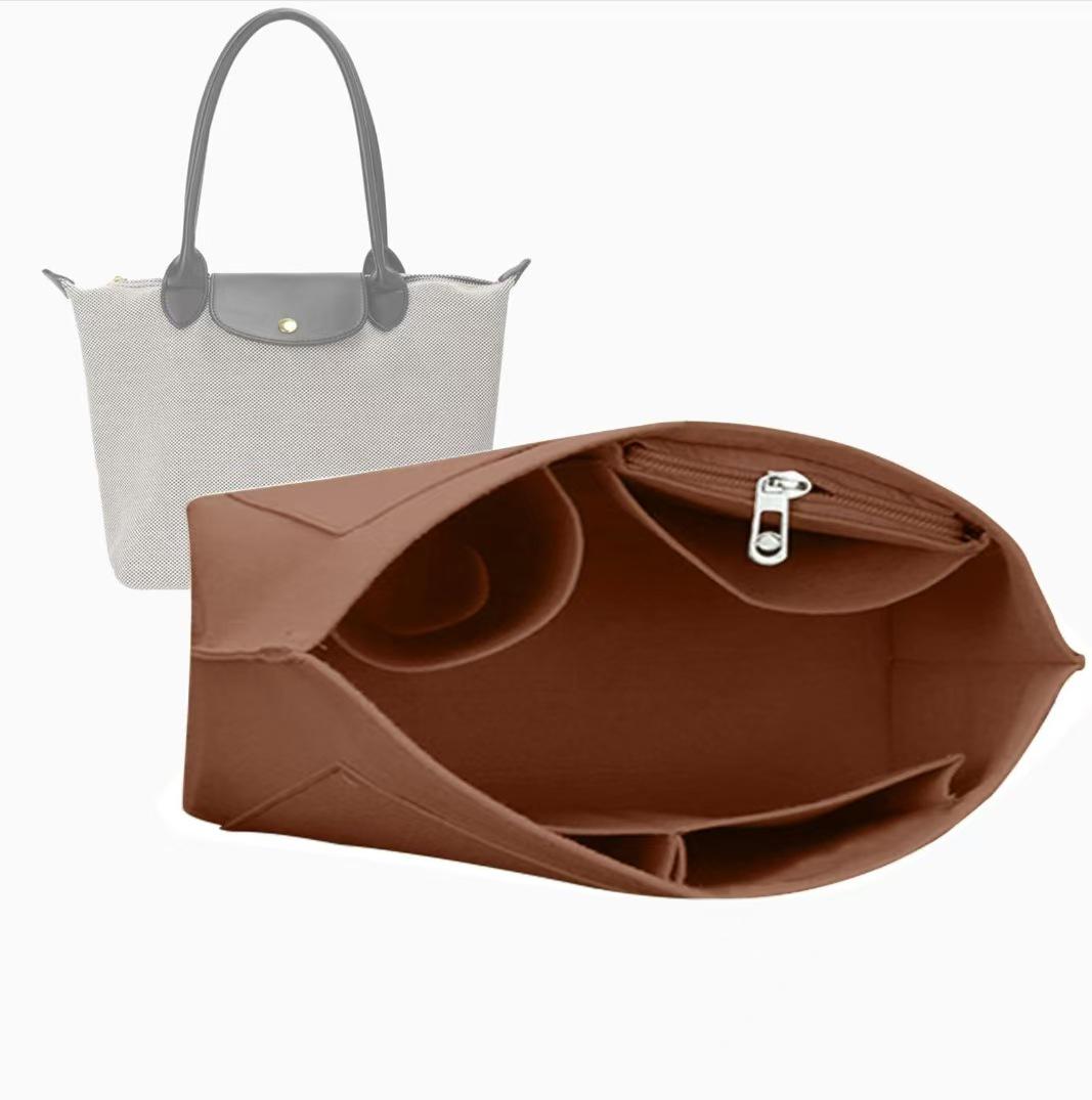 Многофункциональная фетровая косметичка - настраиваемая женская сумка для хранения среднего размера