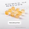 10mm Natural Crystal Beads: Amethyst, Yellow Tiger Eye, Obsidian, White Crystal for DIY Jewelry.