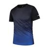 Anzn Short Sleeve Summer Oversized Gradient Running Loose Round Plus Sizes and Fall Men's T-Shirt, Sportswear, Tee, Print, Casual, Wear, Fit, Stylish,