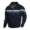 Spring And Men's Standing Collar Sweatshirt Is Outdoor Casual Sweaters Tops