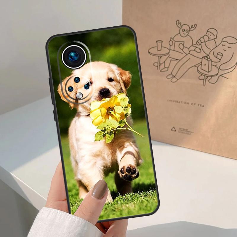 Golden Retriever Dog For Honor Magic 8 Pro 7 6 5 Lite Case For Honor Win RT 200 400 50 70 90 X8b X9a X9b X9c X9d