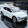 1:32 Model Y SUV Modèle de Voiture en Alliage Modèles Moulés sous Pression Métal Véhicules à Énergie Nouvelle Modèle de Voiture Haute Simulation Son et Lumière Jouet Cadeau pour Enfants
