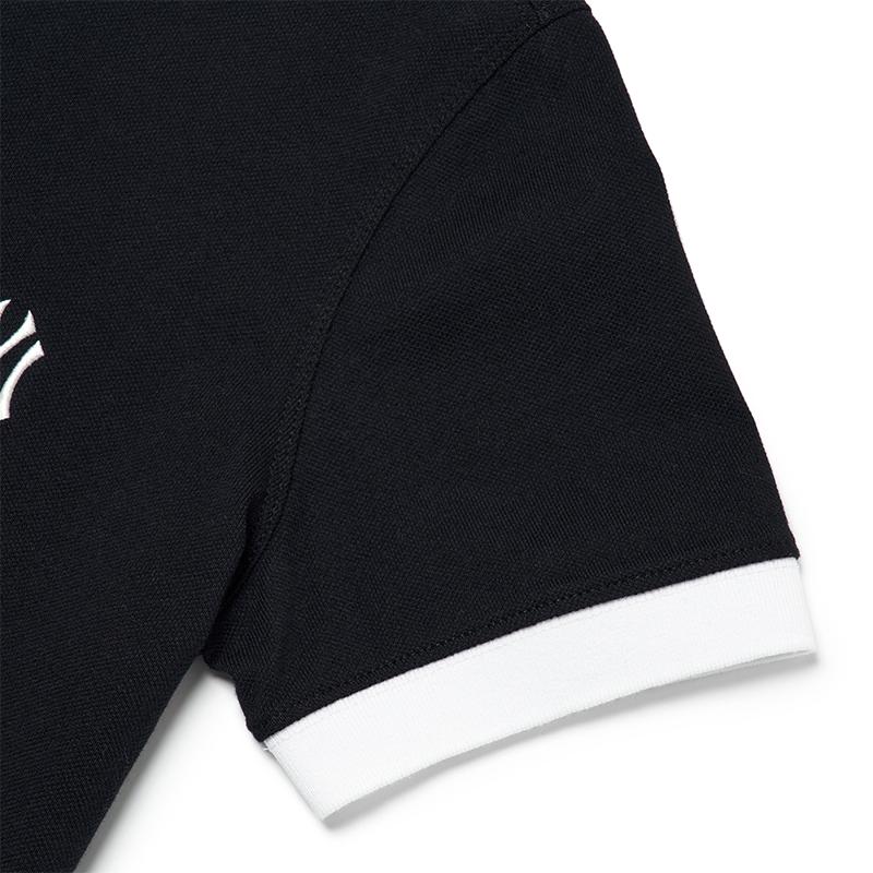 New MLB New York Yankees Polo Shirts Women's Black 3FPQ03023-50BKS