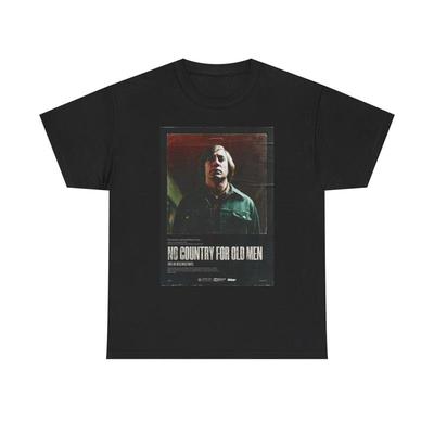 Tricou No Country For Old Men Afiș Vintage Film Bumbac Gros