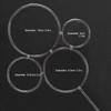 Glass Bottle Cutting Tool 4 Rings Round Heating Bottle Cutter For DIY Craft Practical And Sturdy Circle Glass Cutting Tools