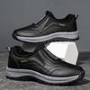 Winter New Shoes for Men Boots Outdoor Warm Plush Leather Casual Shoes Lightweight Ankle Boots Big Size