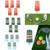 5x Golf Sleeve Ferrules for Taper Tip Iron Wedge Golf Accessories Cover Fit 0.370'' Parallel Shaft Supplies Golf Ferrules