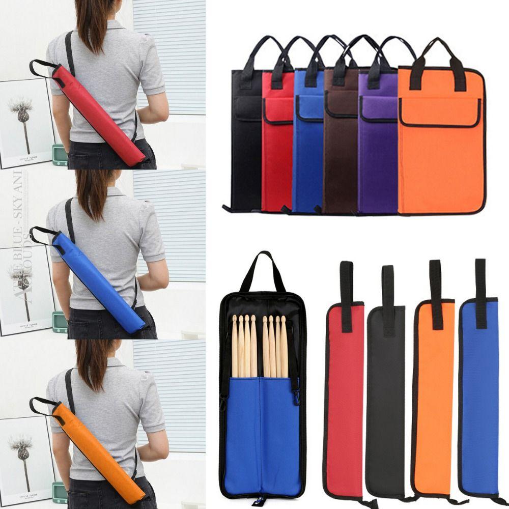 Oxford Cloth Drum Stick Bag Large Capacity Drum Mallet Pocket  Performance Accessory