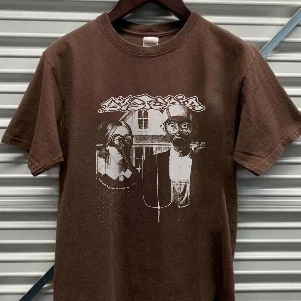 Dystopia Band Tshirt Dystopia Black Short Sleeve Unisex T shirt S5XL KH9158 Unisex T-Shirt XXXL