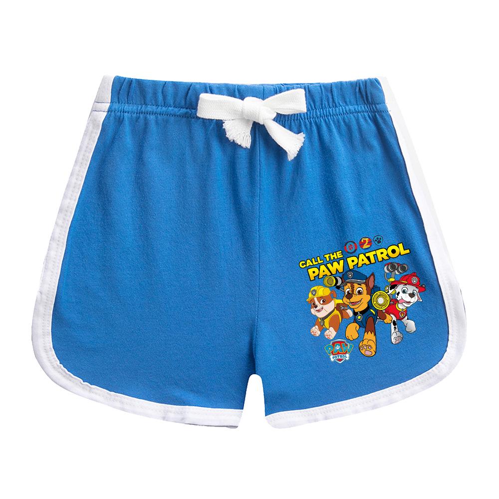 Paw Patrol Kids' Cotton T-Shirt & Shorts Set - Summer Style Boys' Casual Outfit