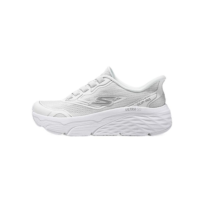 Skechers Girls Casual Fashion Versatile Trendy Kids Running Shoes Kids sneaker White 319083L-WHT 27.5